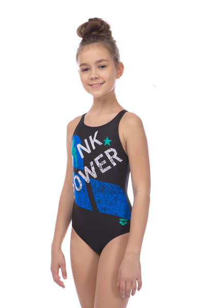 ARENA PINK POWER JR V BACK ONE PIECE (001743)