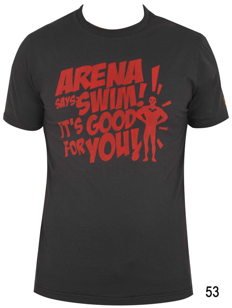 ARENA Футболка Separates T-shirt Infographic (1D037)