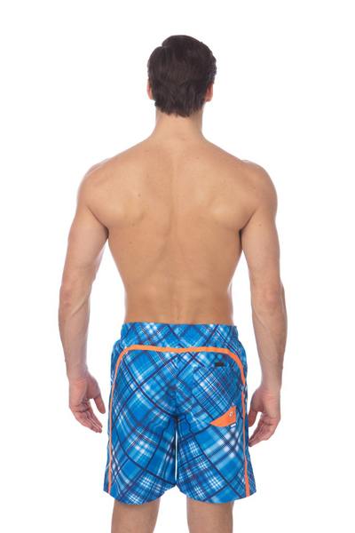 ARENA PRINTED CHECK 1 BERMUDA (000606)