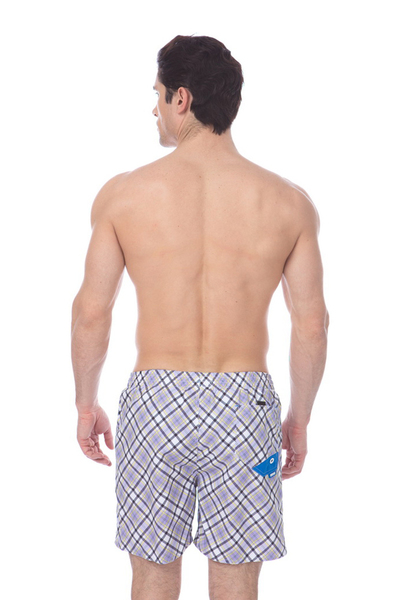 ARENA PRINTED CHECK 2 BOXER (000607)